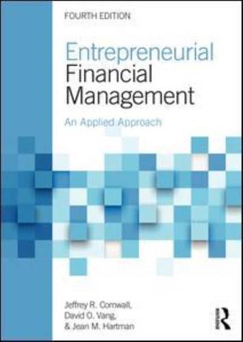 Entrepreneurial Financial Management