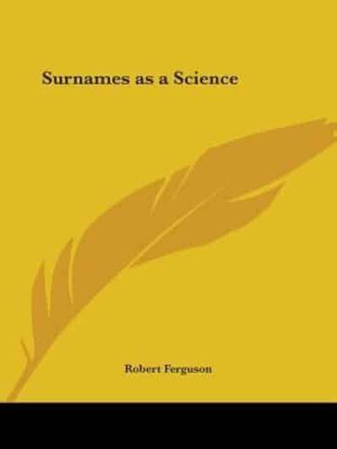 Surnames as a Science