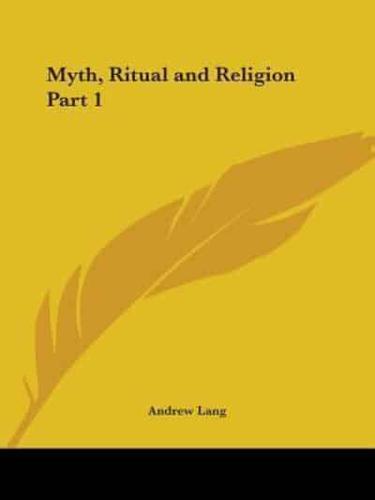 Myth, Ritual and Religion Part 1