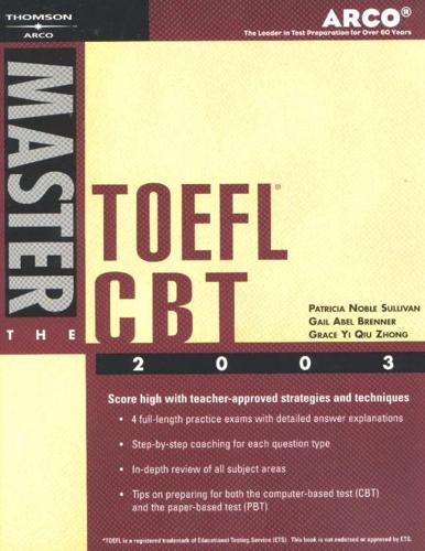 Master the Toefl Cbt 2003