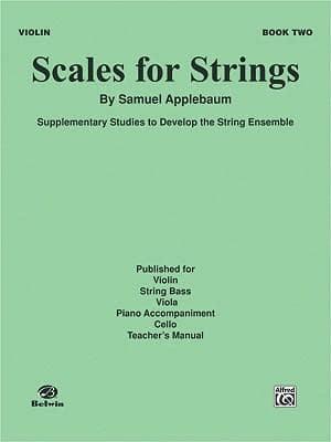 SCALES FOR STRINGS BOOK 2 VIOLIN