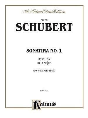 SCHUBERT SONATINA NO1 VIOLA