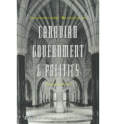 Introductory Readings in Canadian Government & Politics