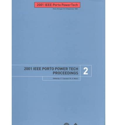 2001 IEEE Porto Power Tech Proceedings