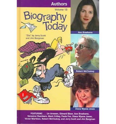 Biography Today Author Series