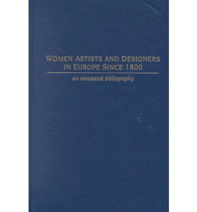Women Artists and Designers in Europe Since 1800