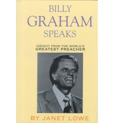 Billy Graham Speaks