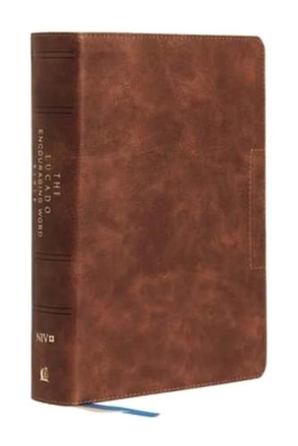 Niv, Lucado Encouraging Word Bible, Brown, Leathersoft, Comfort Print