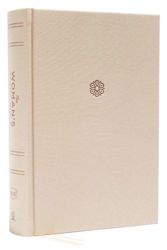 NKJV, The Woman's Study Bible, Cloth Over Board, Cream, Red Letter, Full-Color Edition, Thumb Indexed