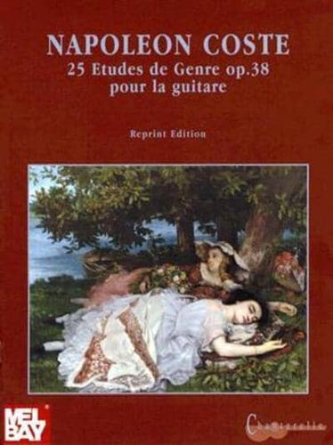 Napoleon Coste, 25 Etudes De Genre Op. 38