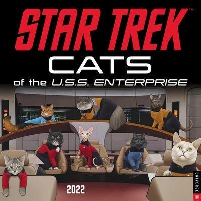 Star Trek: Cats of the U.S.S. Enterprise 2022 Wall Calendar