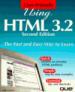 Using HTML 3.2