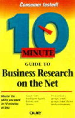10 Minute Guide to Business Research on the Net