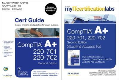 CompTIA A+ Cert Guide With MyITCertificationlab Bundle (220-701 and 220-702)