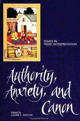 Authority, Anxiety, and Canon