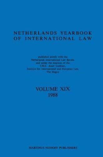 Netherlands Yearbook of International Law, 1988
