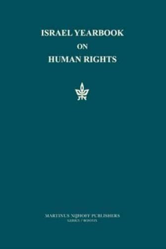 Israel Yearbook on Human Rights, Volume 21