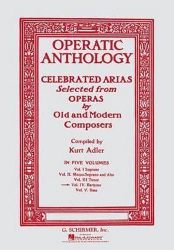 Operatic Anthology - Volume 4