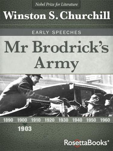 Mr Brodrick's Army