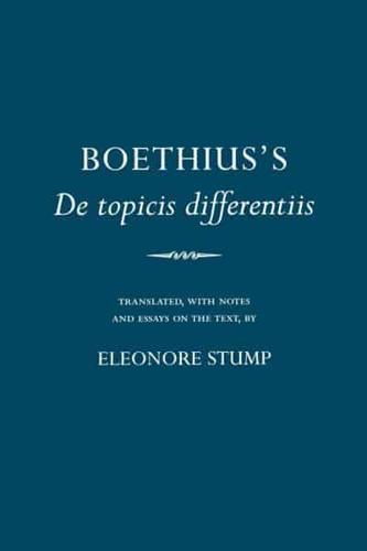 Boethius's De Topicis Differentiis