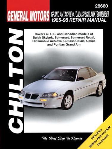 Chilton General Motors Grand Am/Achieva/Calais/Skylark/Somerset