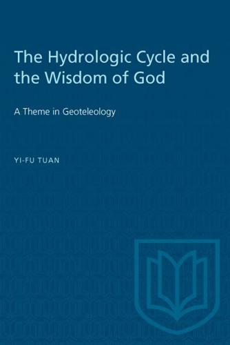 The Hydrologic Cycle and the Wisdom of God