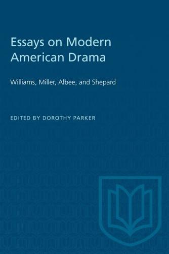 Essays on Modern American Drama