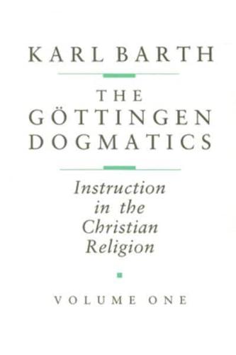 The Gottingen Dogmatics