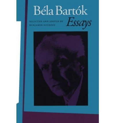 Béla Bartók Essays