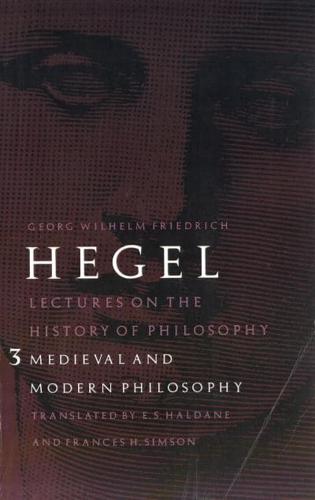 Lectures on the History of Philosophy