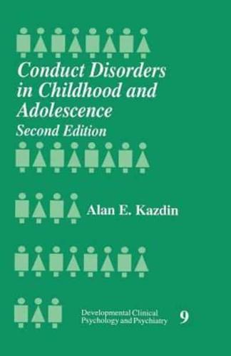 Conduct Disorder in Childhood and Adolescence