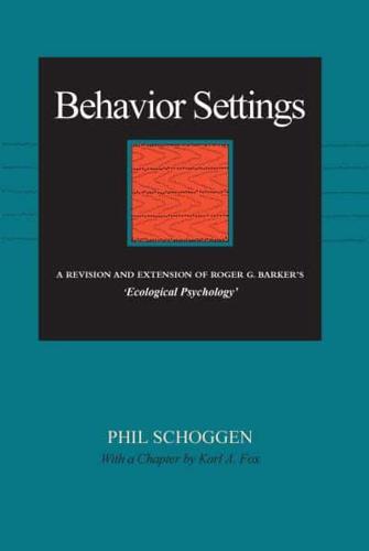 Behavior Settings