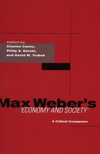 Max Weber's Economy and Society