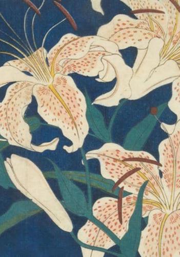 Hiroshige Spotted Lilies Paperback Journal: Dotted