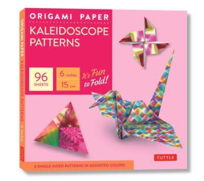 Origami Paper - Kaleidoscope Patterns - 6" - 96 Sheets