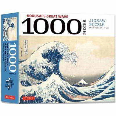 Hokusai's Great Wave - 1000 Piece Jigsaw Puzzle