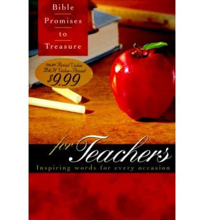 Bible Promises to Treasure for Teachers