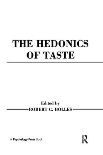 The Hedonics of Taste