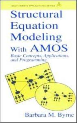 Structural Equation Modeling With AMOS