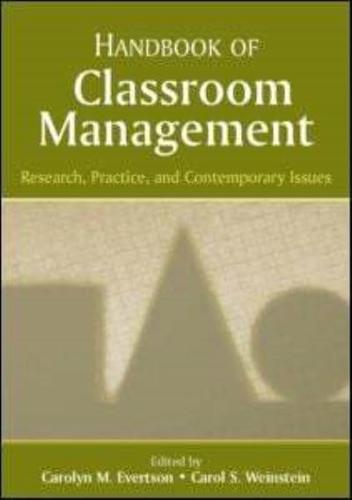 Handbook of Classroom Management