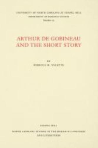 Arthur De Gobineau and the Short Story