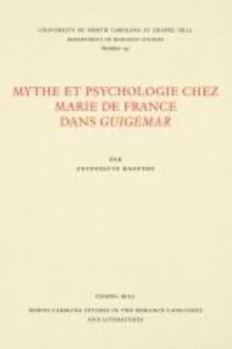 Mythe Et Psychologie Chez Marie De France Dans Guigemar