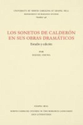 Los Sonetos De Calderón En Sus Obras Dramáticos