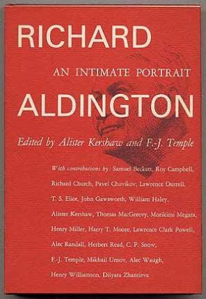 R Aldington Portrait