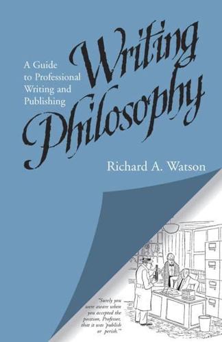 Writing Philosophy