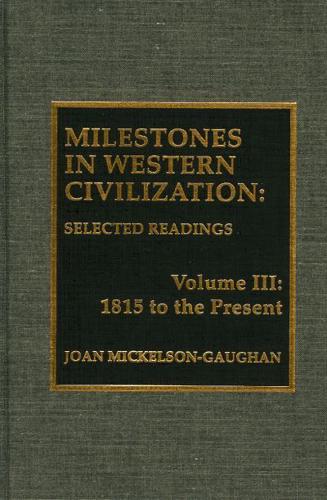 Milestones in Western Civilization