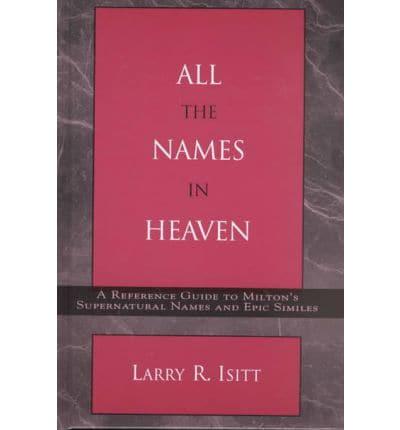 All the Names in Heaven