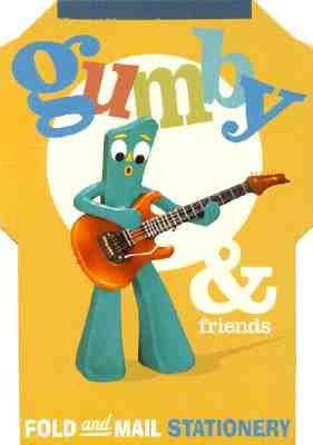 Gumby and Friends: Fold & Mail Stationery
