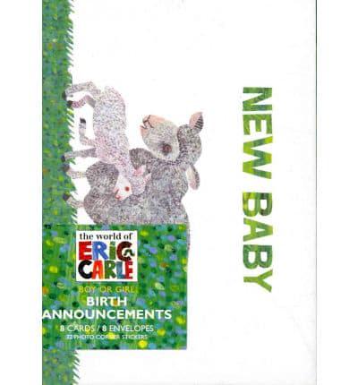 The World of Eric Carle(TM) Birth Announce Neutral