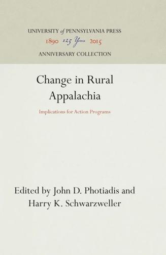 Change in Rural Appalachia;